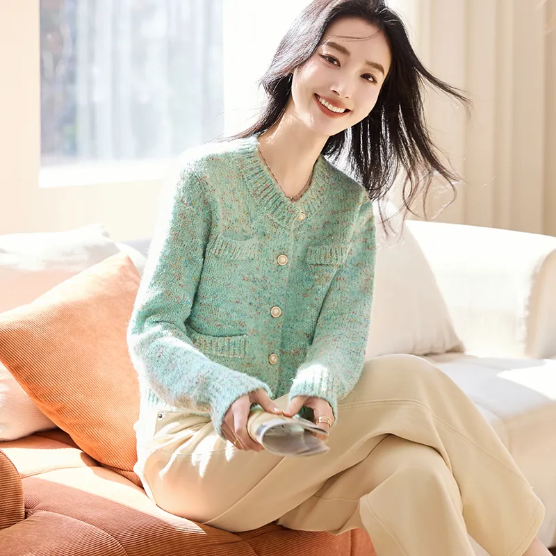VICTORIA&VERA Knitwear Women's Mint Green-3