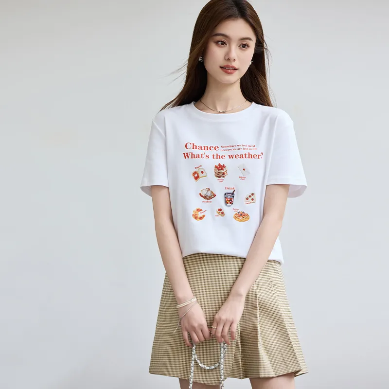 VICTORIA&VERA T Shirts Women's White-5