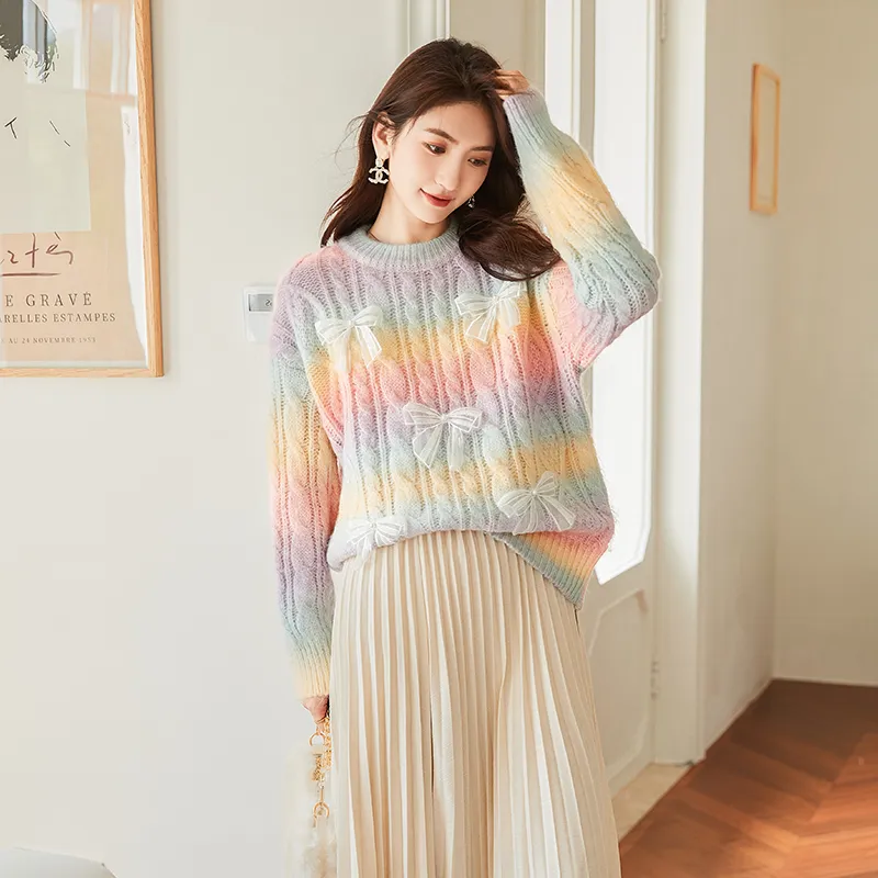 VICTORIA&VERA Sweater Women's Purple-3