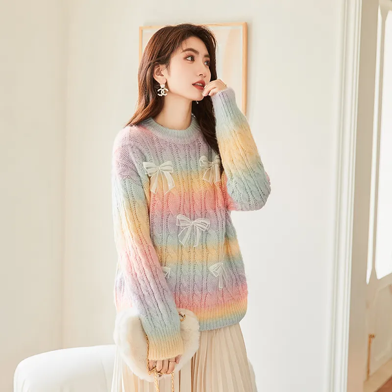 VICTORIA&VERA Sweater Women's Purple-4
