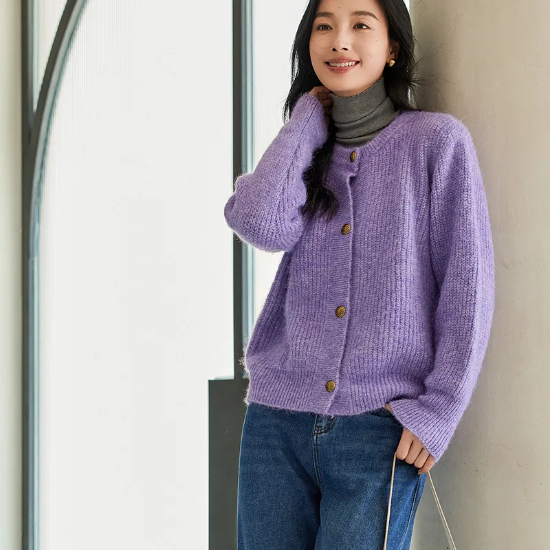 VICTORIA&VERA Knitwear Women's Purple-3
