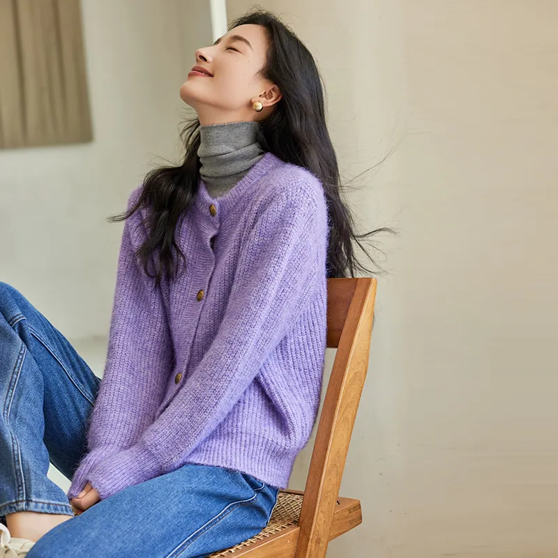 VICTORIA&VERA Knitwear Women's Purple-2