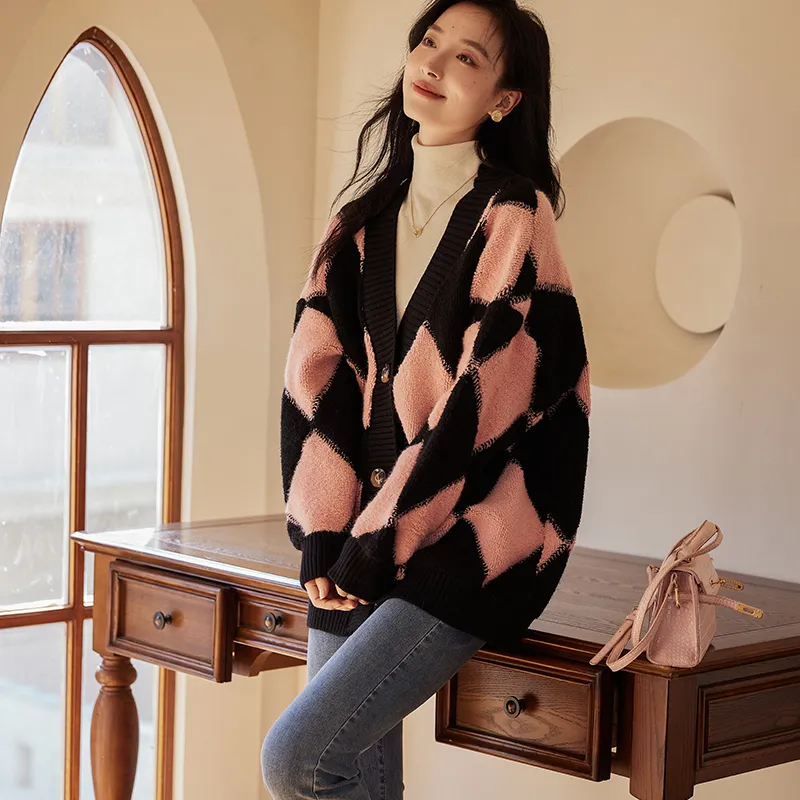 VICTORIA&VERA Knitwear Women's Pink-6
