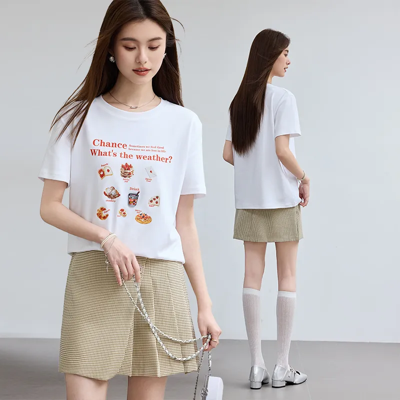 VICTORIA&VERA T Shirts Women's White-4