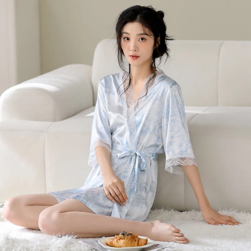 FENTENGCARE Women's Bath Robes-3