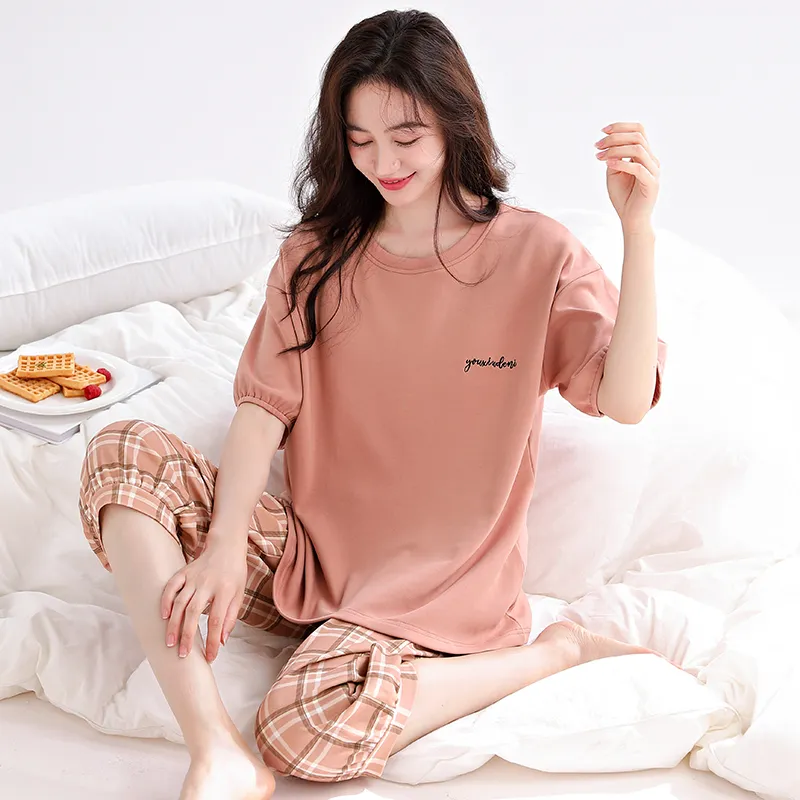 FENTENGCARE Pajama Set Women's 2 Pack-6