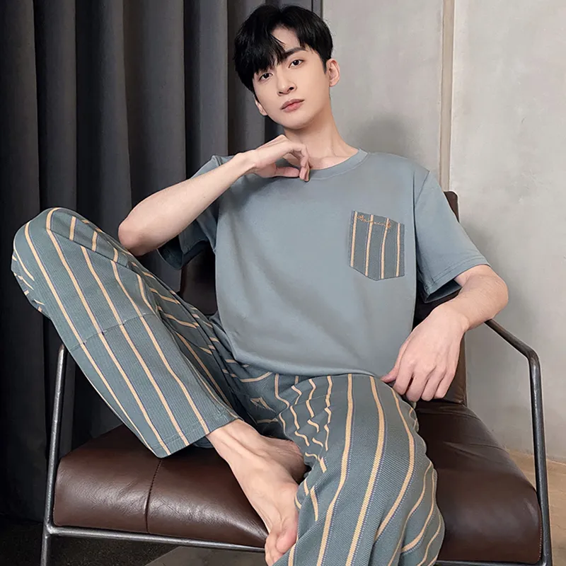 FENTENGCARE Men Pajama Sets-4