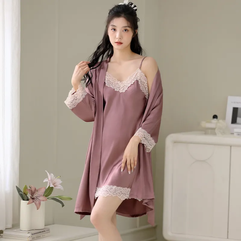 FENTENGCARE Women's Bath Robes-31