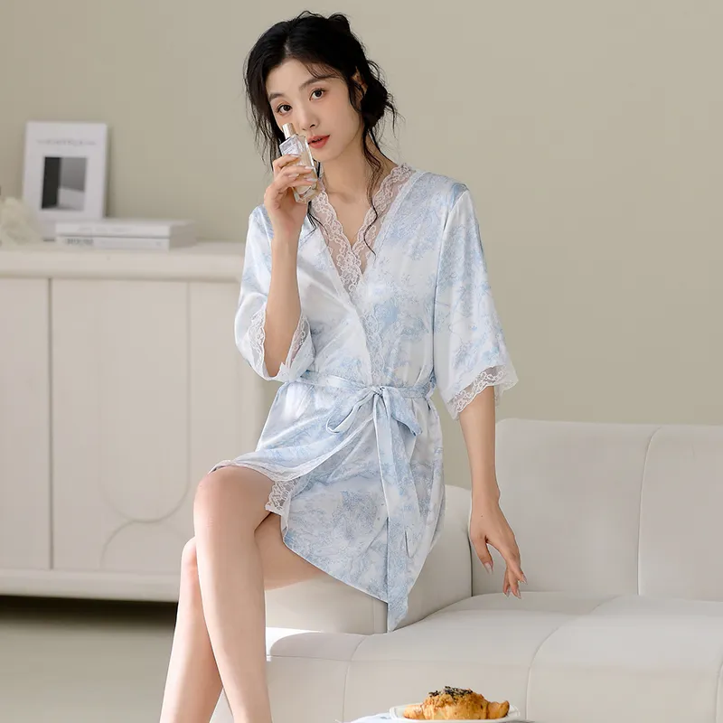 FENTENGCARE Women's Bath Robes-5