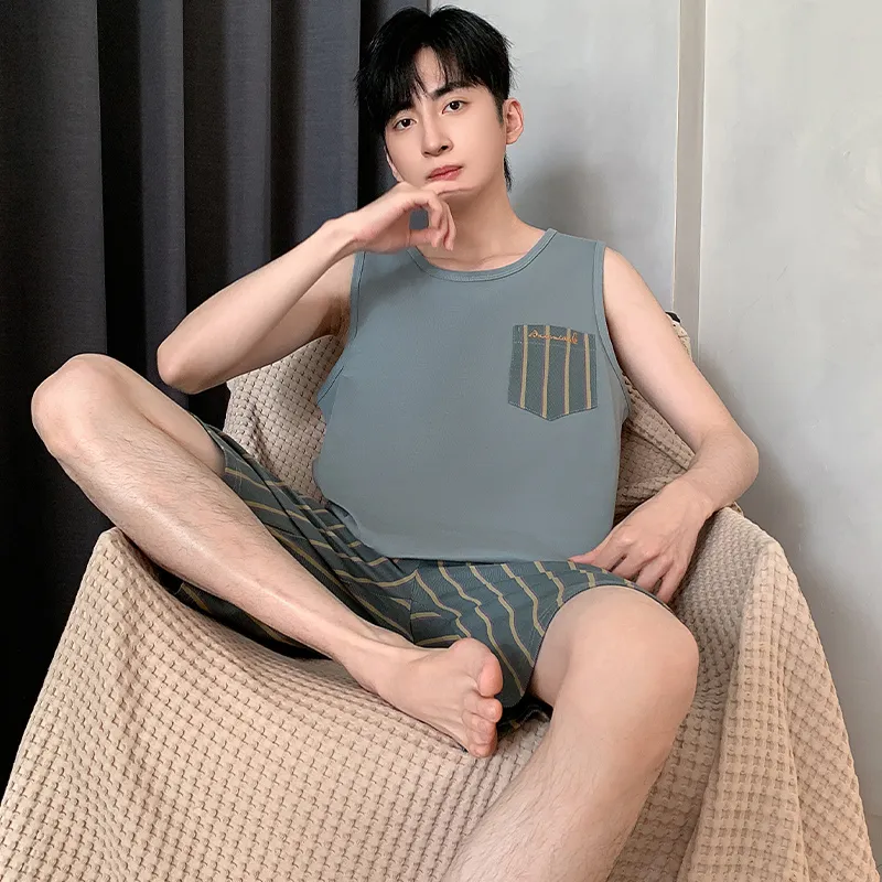 FENTENGCARE Men Pajama Sets-4