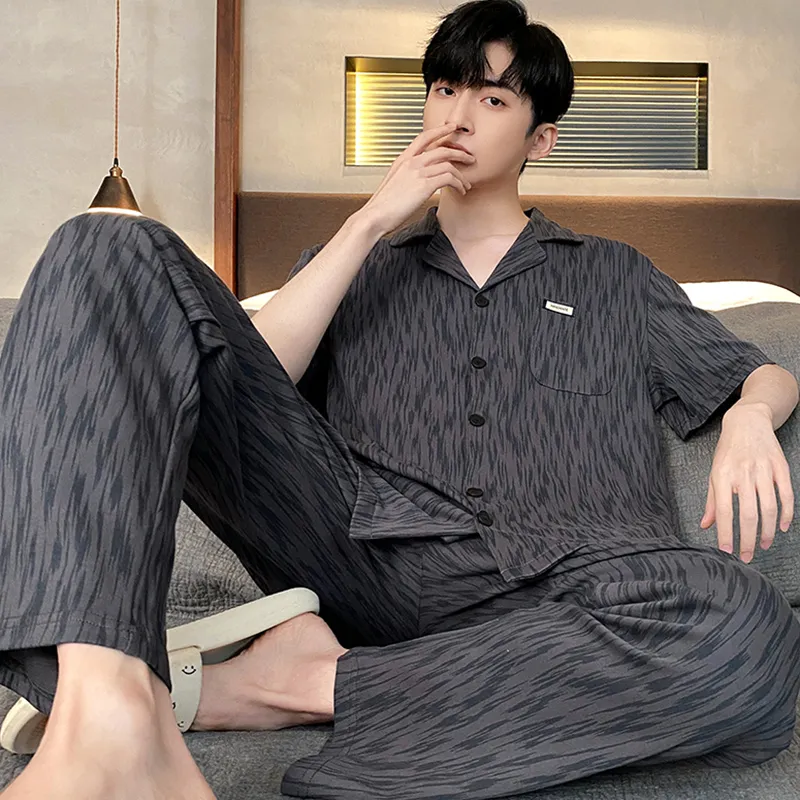 FENTENGCARE Men Pajama Sets-4