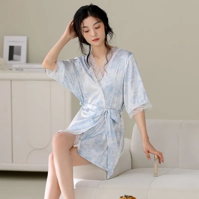 FENTENGCARE Women's Bath Robes-4