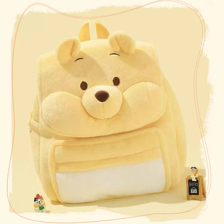 Disney Winnie The Pooh, Collection Soothing Collection Polyester Backpack Large Size Women's Multicolor-4