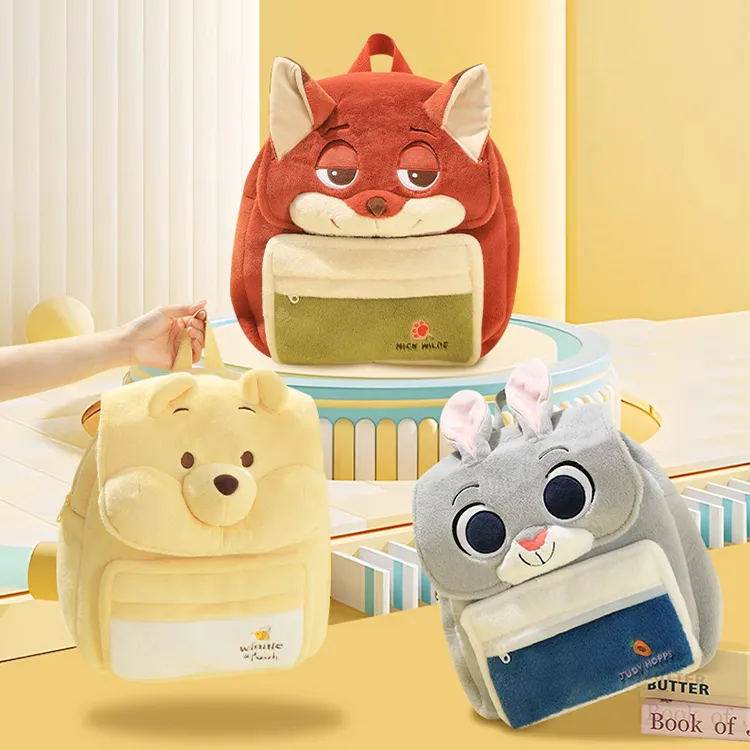 Disney Winnie The Pooh, Collection Soothing Collection Polyester Backpack Large Size Women's Multicolor-2