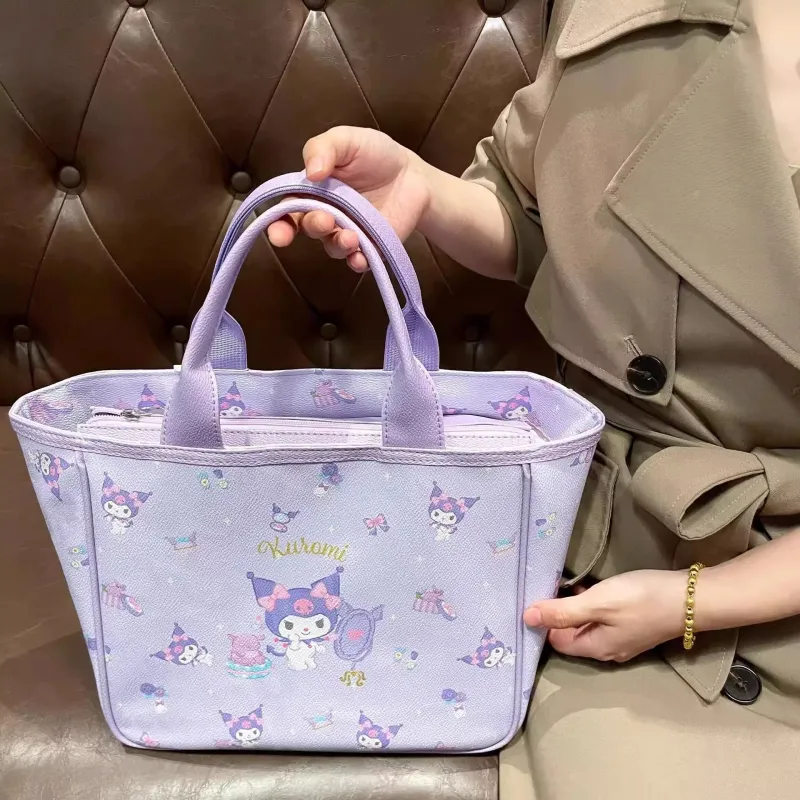 Sanrio PU Handbag Regular Women's Multicolor-3