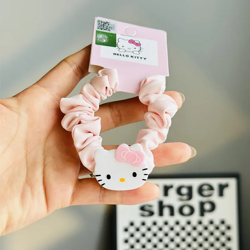 Sanrio Hello Kitty Fabric Hair Tie Women's-1