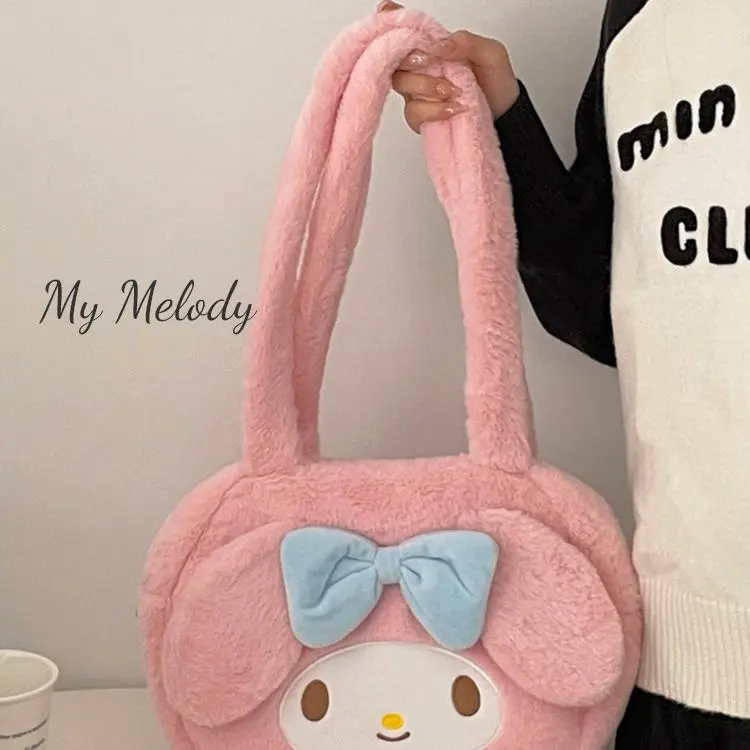 Sanrio Polyester Shoulder Bag Regular Unisex Multicolor-3