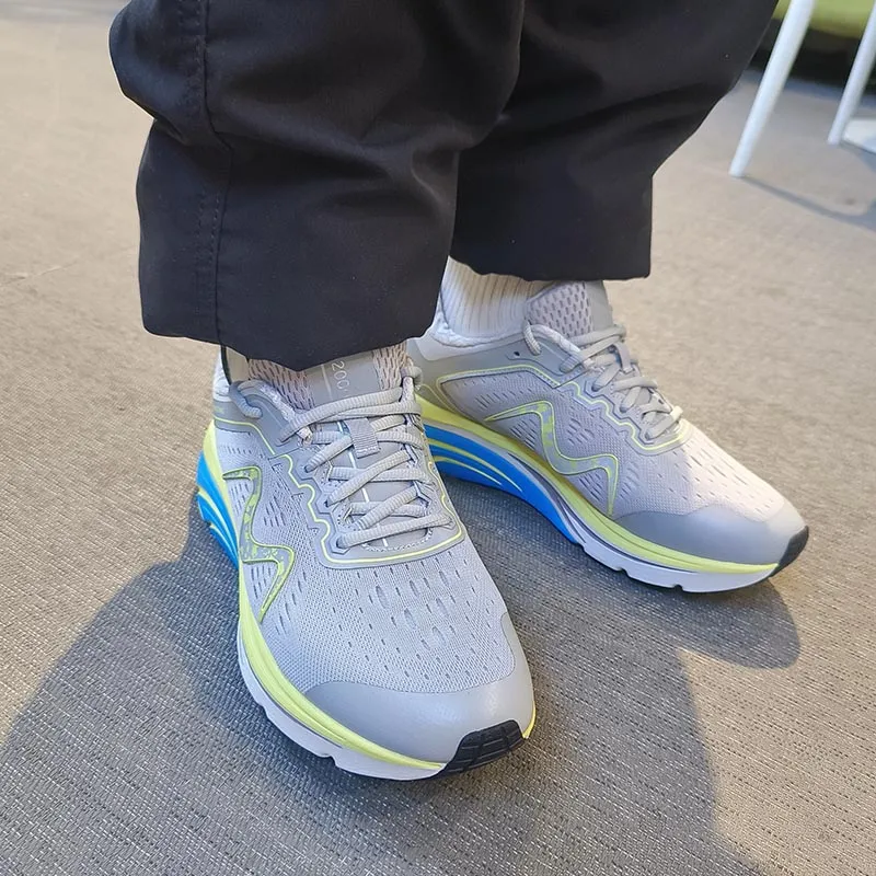 MBT Reflective Rebound Height Increasing Wear Resistant Lightweight Low Top Running Shoes Men's-7