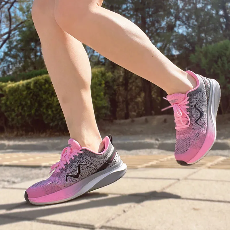 MBT Running Shoes Women's Low Top Gray/White-7