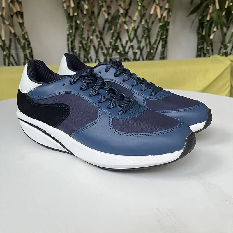 MBT Low Top Outdoor Shoes Men's Blue-9