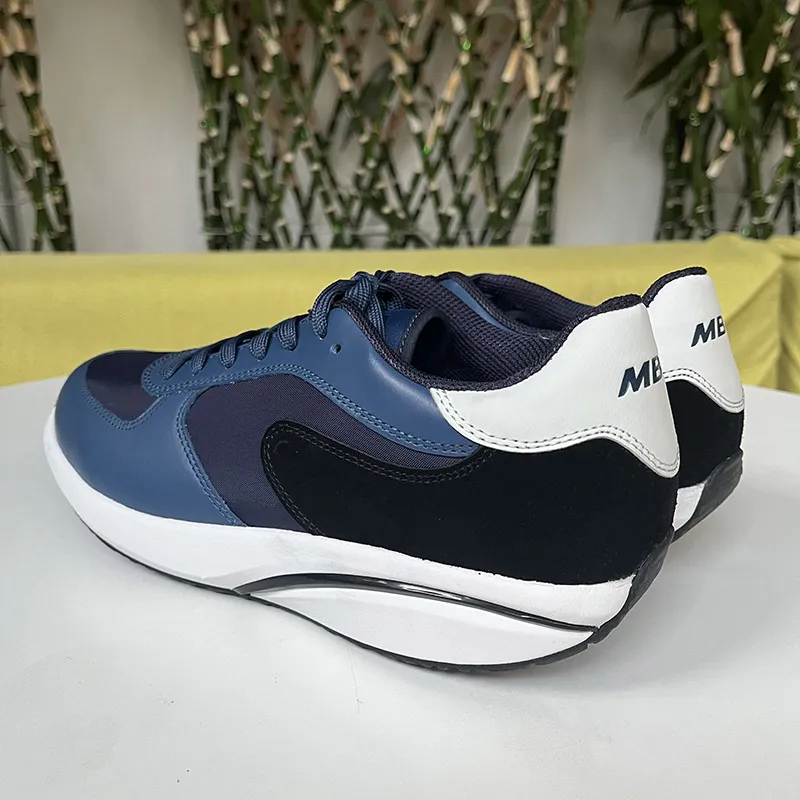 MBT Low Top Outdoor Shoes Men's Blue-7