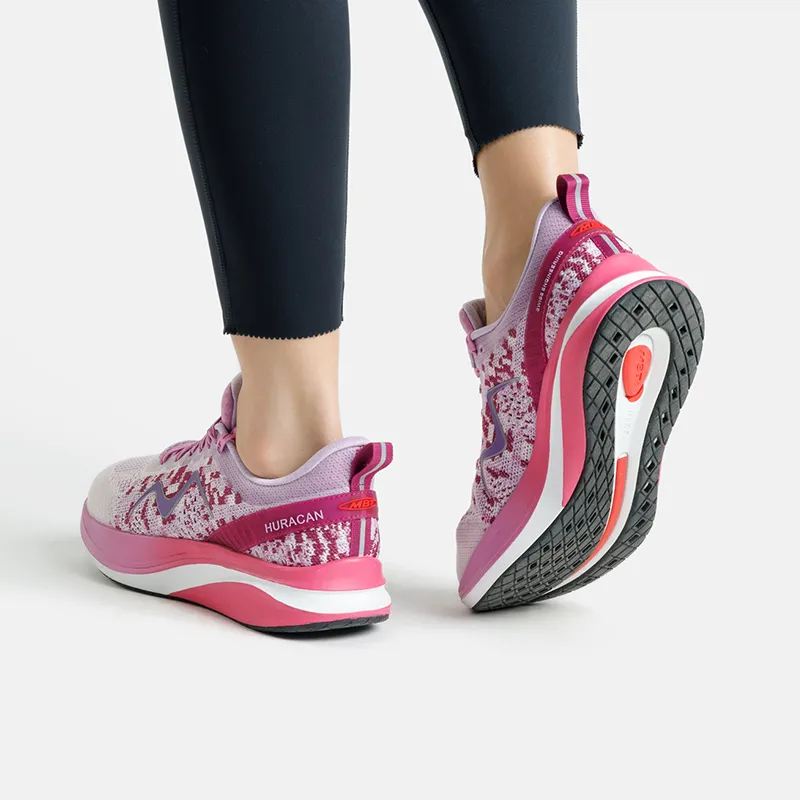 MBT Cushioning, Breathable, Height Increasing, Rebound Low Top Outdoor Shoes Women's Light Purple-7