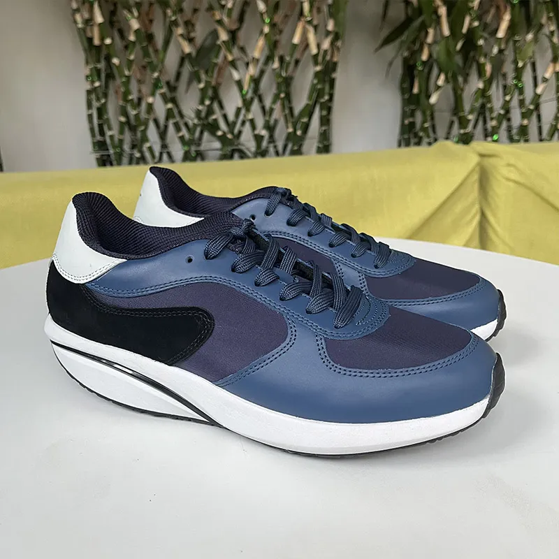 MBT Low Top Outdoor Shoes Men's Blue-4