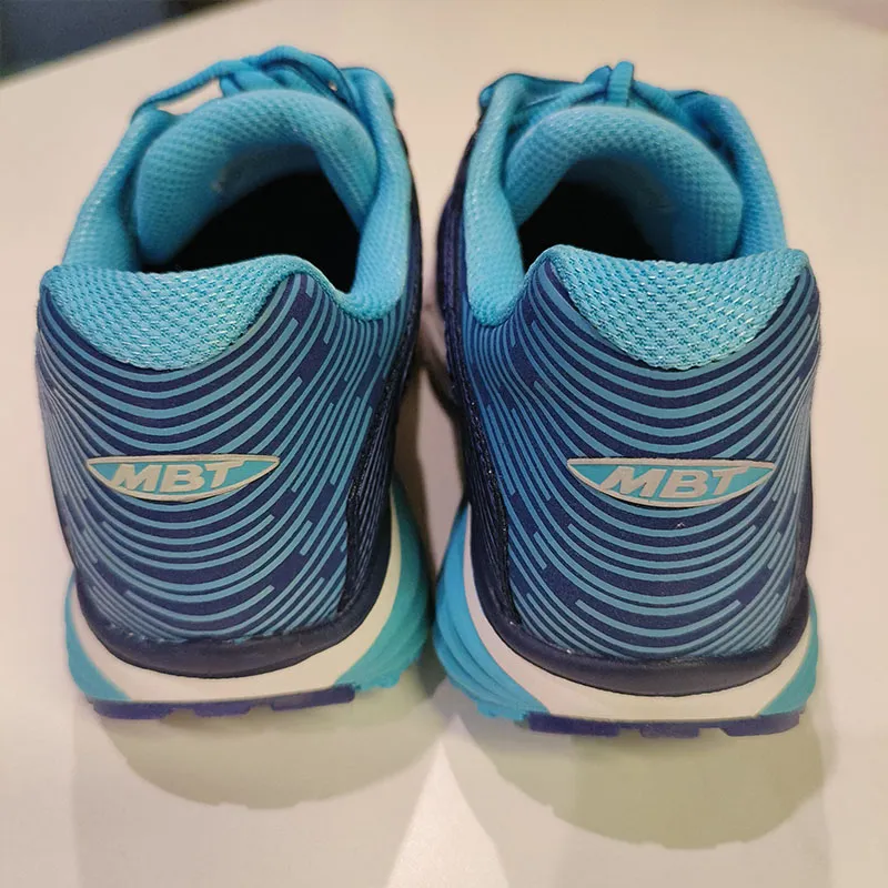 MBT Low Top Outdoor Shoes Men's Blue-14