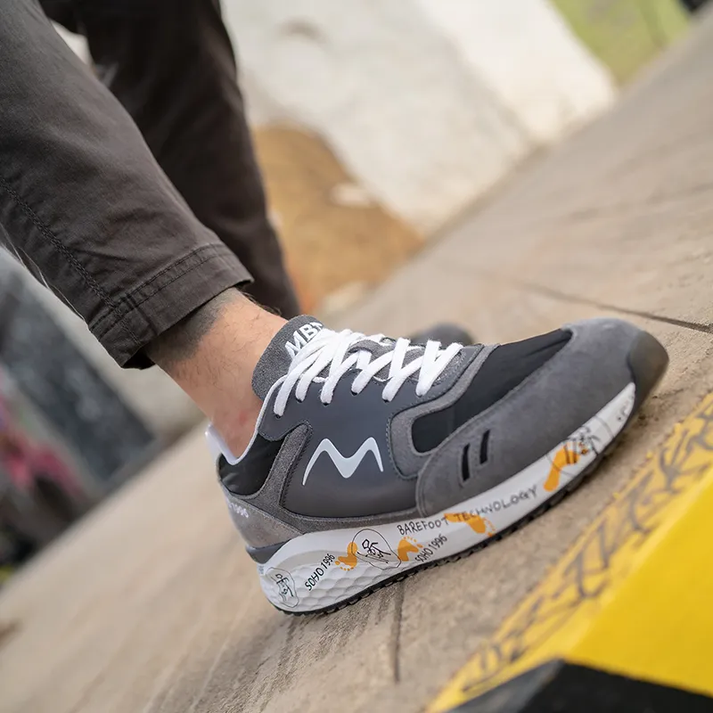 MBT Low Top Running Shoes Men's Gray-10