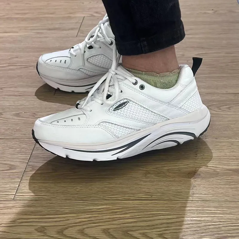 MBT Low Top Slippers Women's White-7