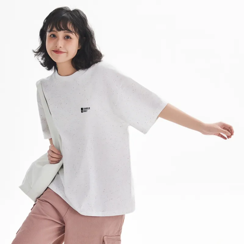 CHARLIE GOLF Drop Shoulder Sleeve T Shirt Women's-14