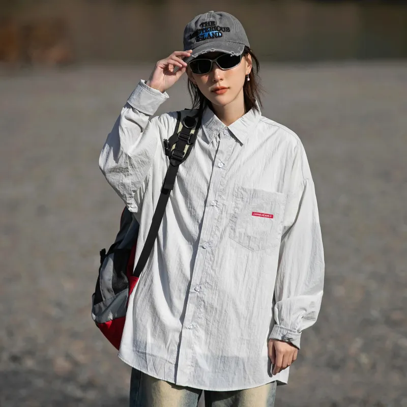 CHARLIE GOLF Sun Protection Clothing Women's Cool Moon Gray-2