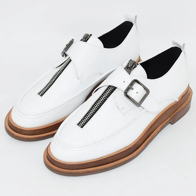 URIMERA Casual Single Shoes Women's White-2