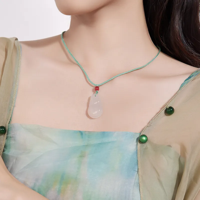 Century Edge Jewelry Chalcedony Jade Pendants Women's-15