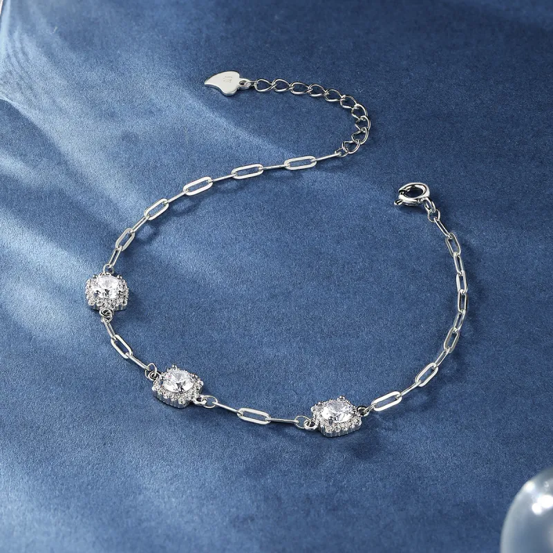 Century Edge Jewelry S925 Silver Bracelets Women's-2