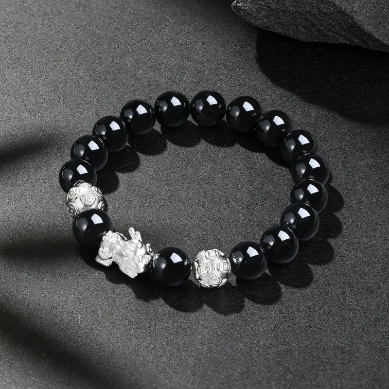 Century Edge Jewelry Glass Cat Eye Bracelets Unisex-5