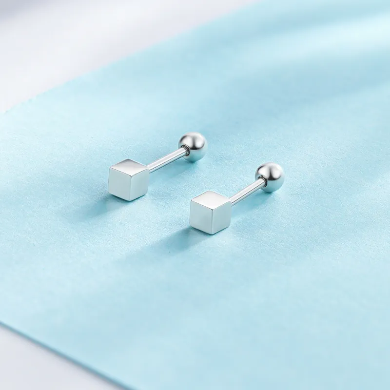 Century Edge Jewelry S925 Silver Stud Earrings Women's-1