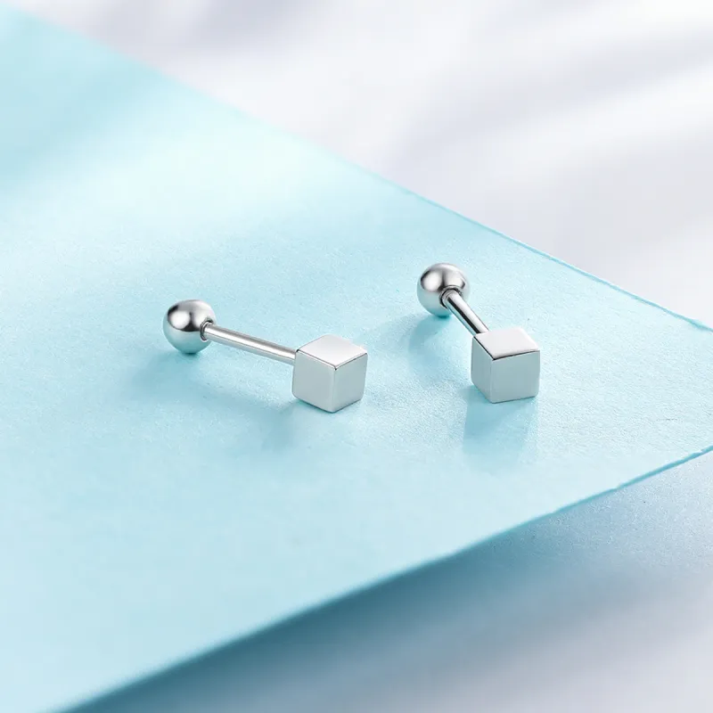 Century Edge Jewelry S925 Silver Stud Earrings Women's-2