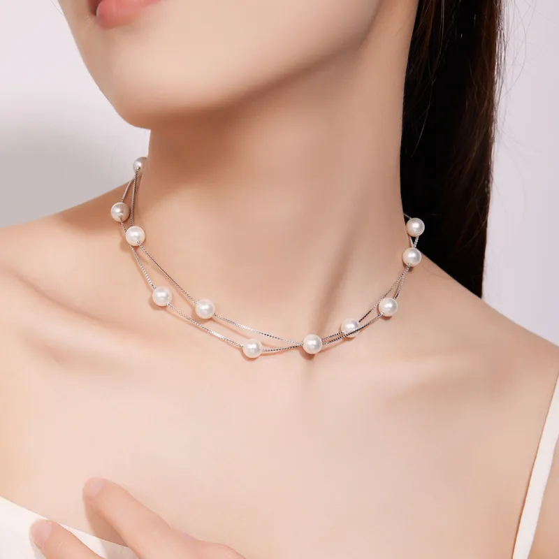 Century Edge Jewelry S925 Silver Necklaces Women's-6