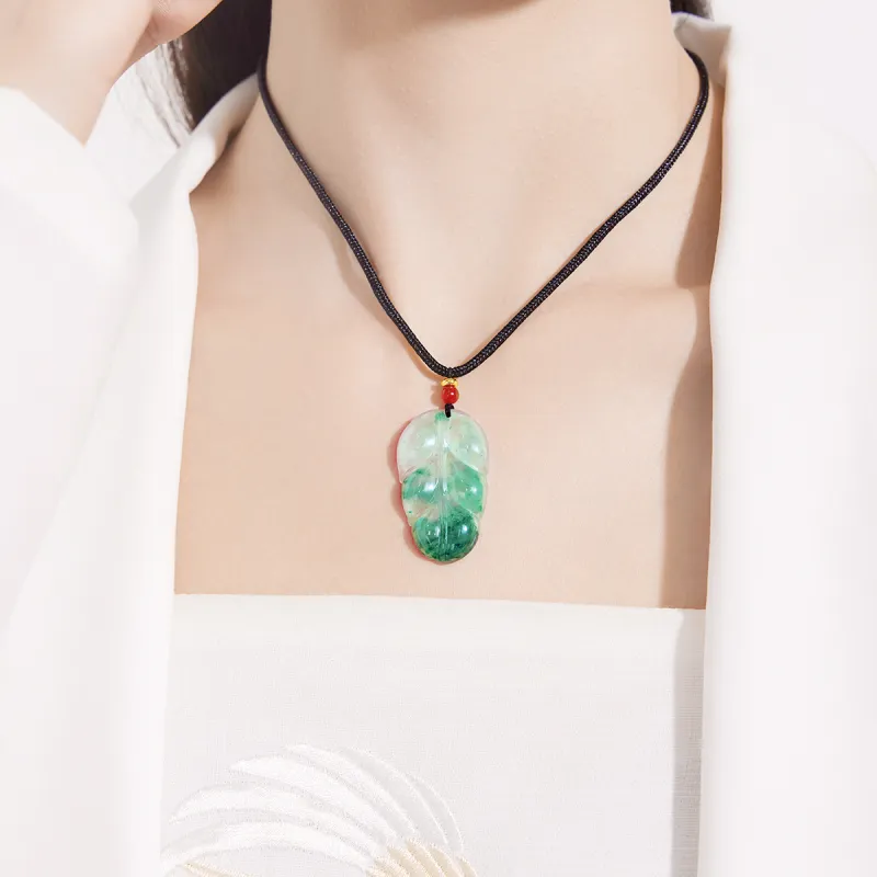 Century Edge Jewelry African Emerald Necklaces Women's-4