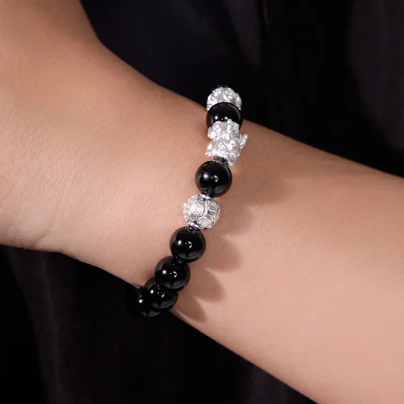 Century Edge Jewelry Glass Cat Eye Bracelets Unisex-7
