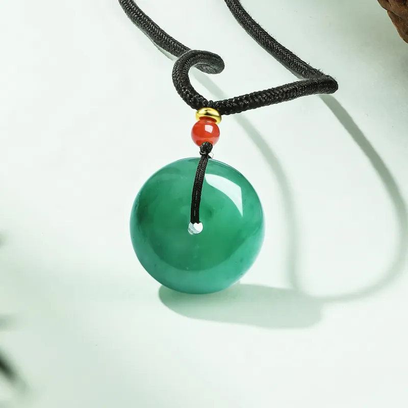 Century Edge Jewelry African Emerald Necklaces Women's-5