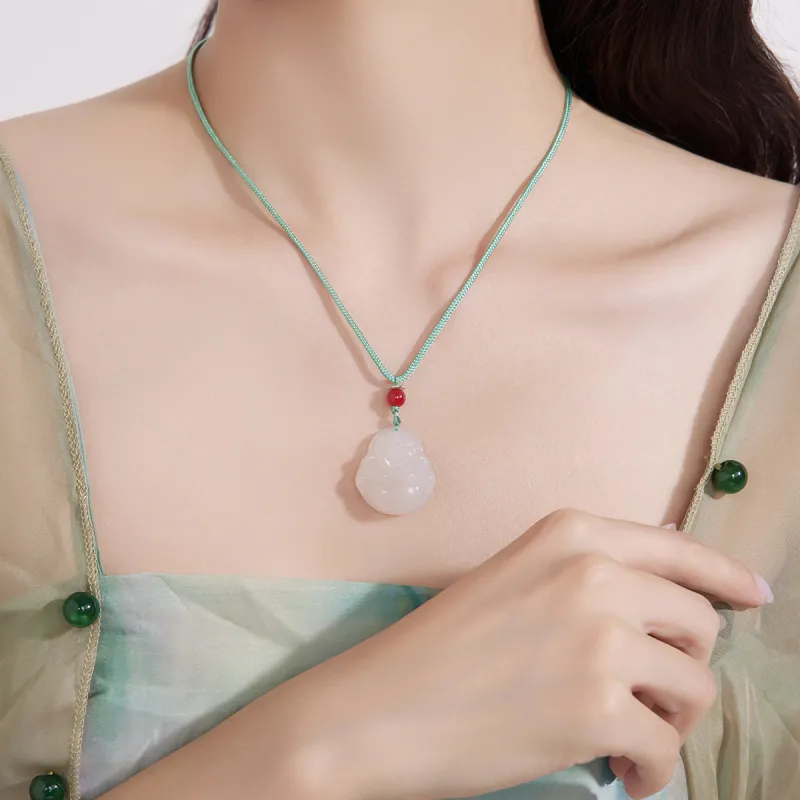 Century Edge Jewelry Chalcedony Jade Pendants Women's-3