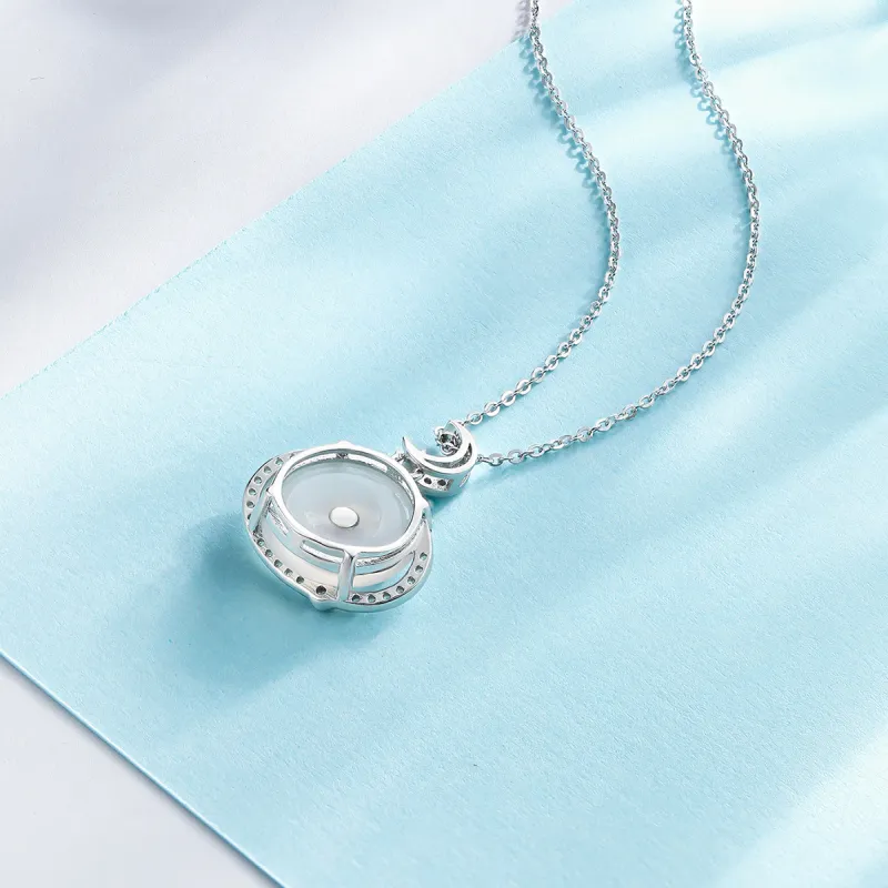 Century Edge Jewelry Chalcedony Jade Necklaces Women's-7
