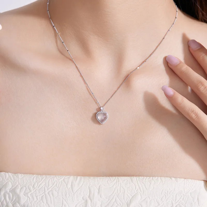 Century Edge Jewelry Chalcedony Jade Necklaces Women's-13