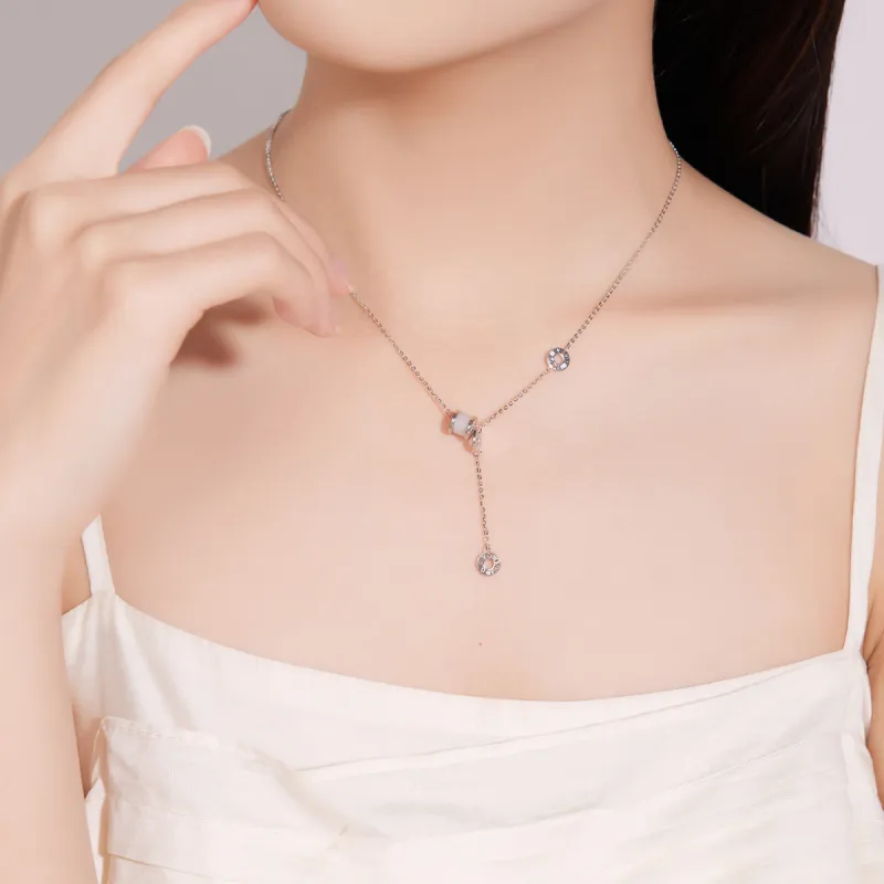 Century Edge Jewelry S925 Silver Necklaces Women's-4