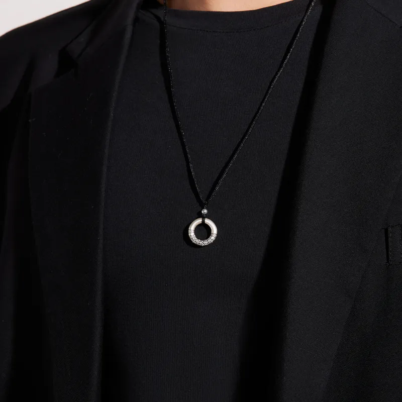 Century Edge Jewelry Silver S999 Necklaces Men's-6