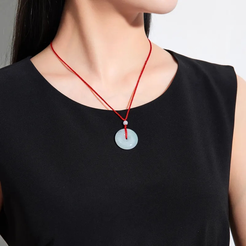 Century Edge Jewelry Glutinous Jade Jadeite Pendants Unisex-2