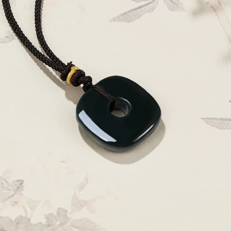 Century Edge Jewelry Hetian Jade Pendants Green Jade Unisex-3