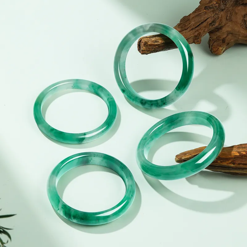 Century Edge Jewelry African Emerald Bangles Women's-3